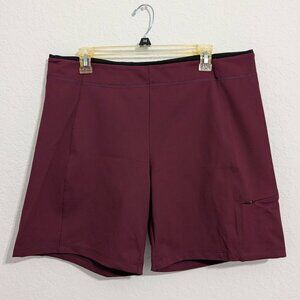 Stonewear Designs Women's Maroon Athletic Shorts (Size XL)